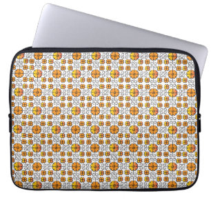 Funda Para Portátil Traditional Latvian SUN sign geometric pattern V
