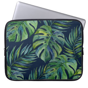 Funda Para Portátil Traje de neopreno hawaiano Moku Island Monstera - 