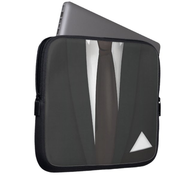 Funda Para Portátil Traje y corbata (Anverso derecho)