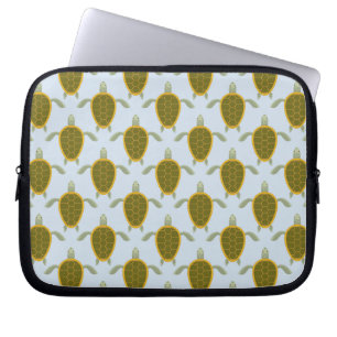 Funda Para Portátil Trama De Tortugas Marinas