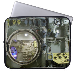 Funda Para Portátil tramar un antiguo submarino retro