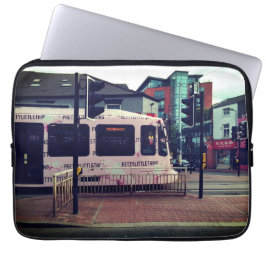 Funda Para Portátil Tranvía rosa