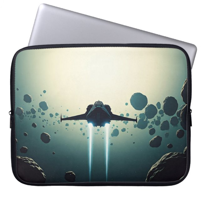 Funda Para Portátil trayectoria de la nave espacial (Frente)