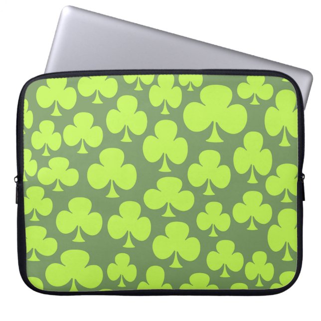 Funda Para Portátil Trébol (Frente)