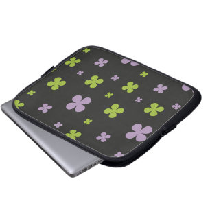 Funda Para Portátil Trébol de tres hojas