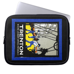 Funda Para Portátil Trenton de Nueva Jersey de 1915