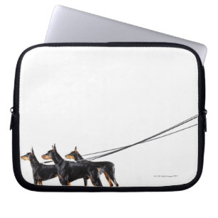 Funda Para Portátil Tres Dobermans en el correo