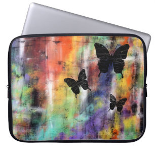 Funda Para Portátil Tres mariposas