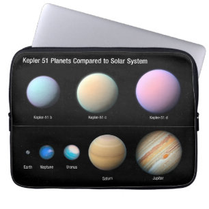 Funda Para Portátil Tres planetas gigantes orbitando Kepler 51