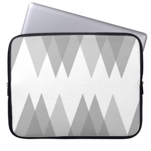 Funda Para Portátil Triángulos grises