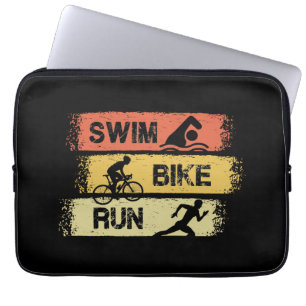 Funda Para Portátil Triatlón - Huida en bicicleta de natación