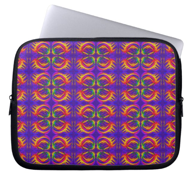 Funda Para Portátil Tribal Fiery (Frente)