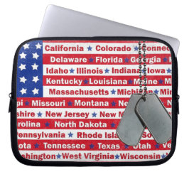 Funda Para Portátil Tributo americano