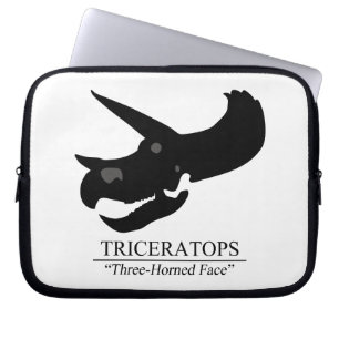 Funda Para Portátil Triceratops Skull