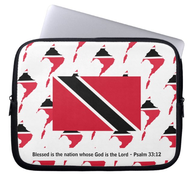 Funda Para Portátil TRINIDAD TOBAGO Christian (Frente)