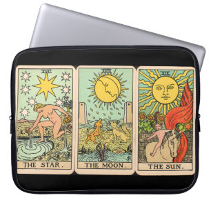 Funda Para Portátil Trío de tarjetas Tarot vintage