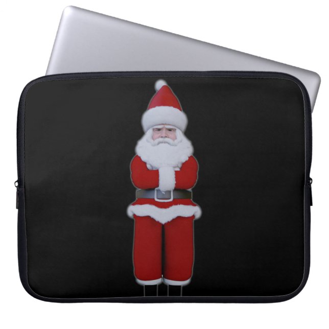 Funda Para Portátil Tristes Navidades decepcionados de Santa Claus Fel (Frente)