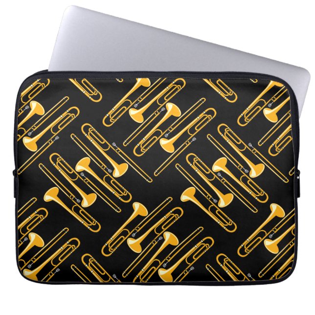 Funda Para Portátil Trombone Crosshatch (Frente)