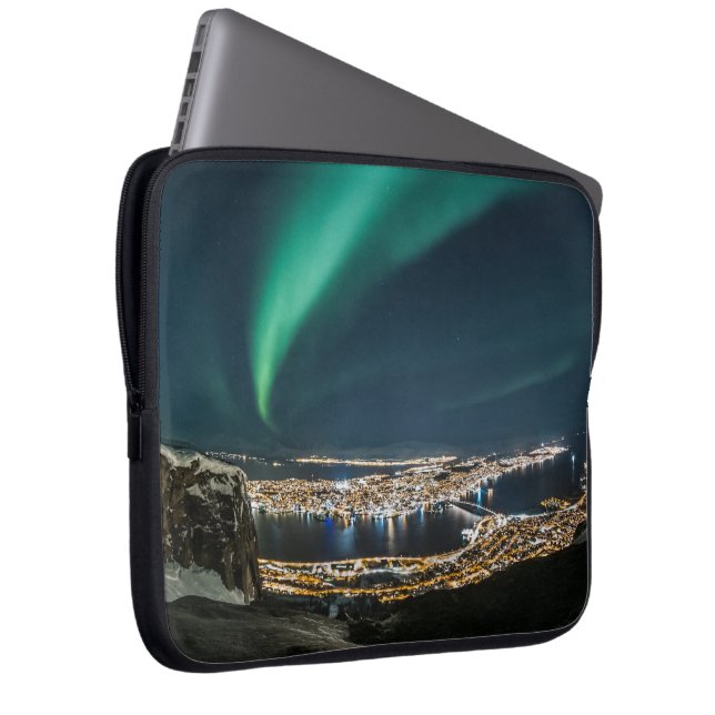 Funda Para Portátil Tromso de las luces del norte (Anverso derecho)