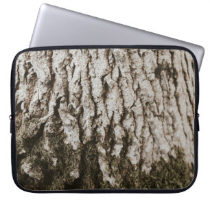 Funda Para Portátil Tronco de árbol gris