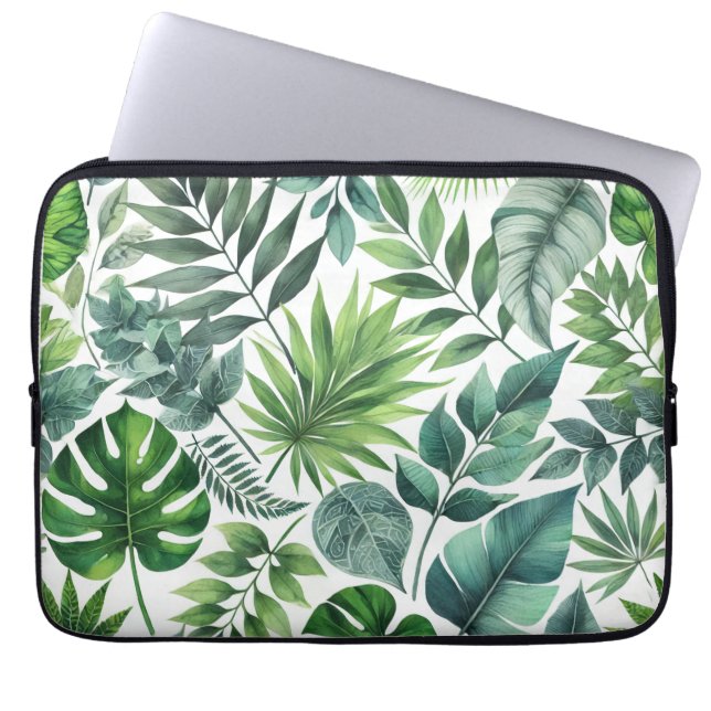 Funda Para Portátil tropical (Frente)