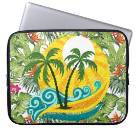 Funda Para Portátil Tropical
