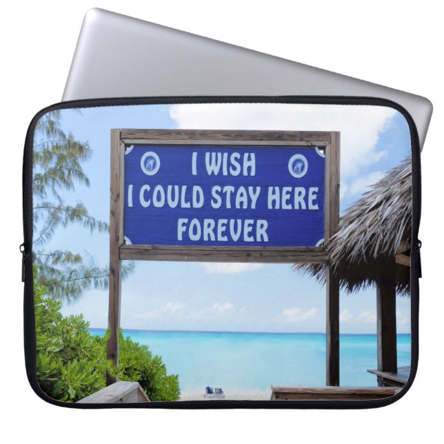 Funda Para Portátil Tropical Bliss (Frente)