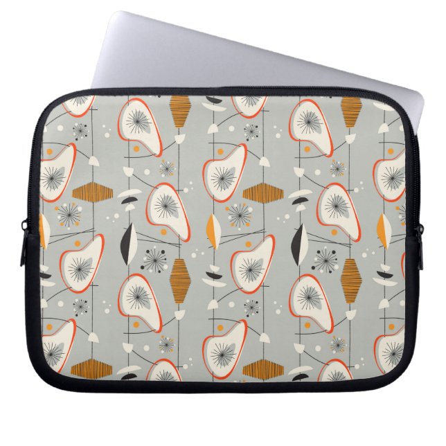 Funda Para Portátil Trullo geométrico y modelo azul (Frente)