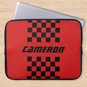 Funda Para Portátil Tu Nombre Colores Totalmente Personalizados Raya a