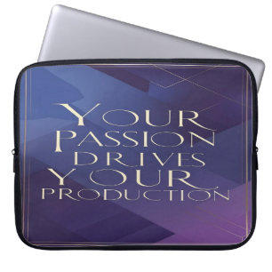 Funda Para Portátil Tu Pasión Impulsa Tu Producción