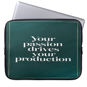 Funda Para Portátil Tu Pasión Impulsa Tu Producción opción 2