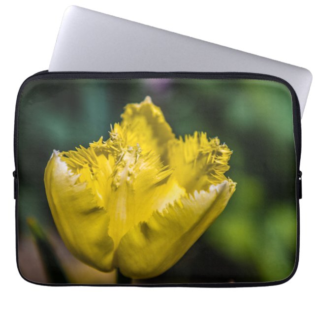Funda Para Portátil Tulip amarillo (Frente)