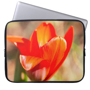 Funda Para Portátil Tulipán Rojo