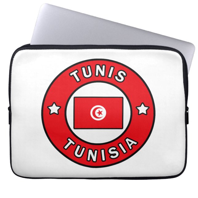 Funda Para Portátil Túnez Túnez (Frente)