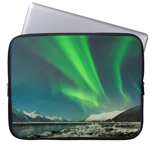 Funda Para Portátil Turnagain Arm Aurora (Frente)