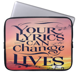 Funda Para Portátil Tus letras pueden cambiar vidas