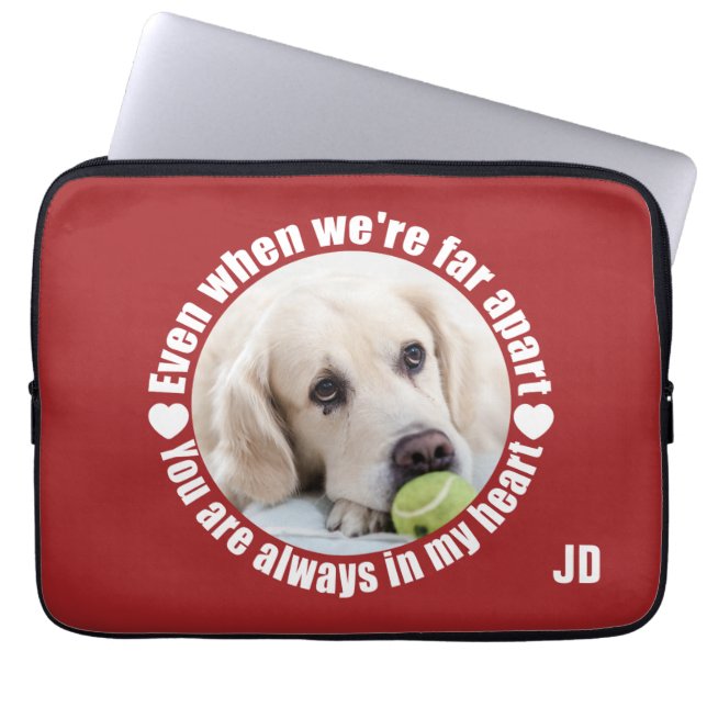 Funda Para Portátil TUS PISTAS Y Monogramas Far Apart - mangas para po (Frente)