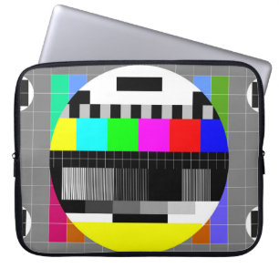 Funda Para Portátil TV retro sin ilustracion de señal.