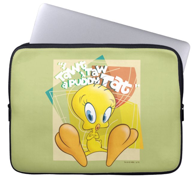 Funda Para Portátil TWEETY™ "He Visto Un Tatuaje De Puddy" (Frente)