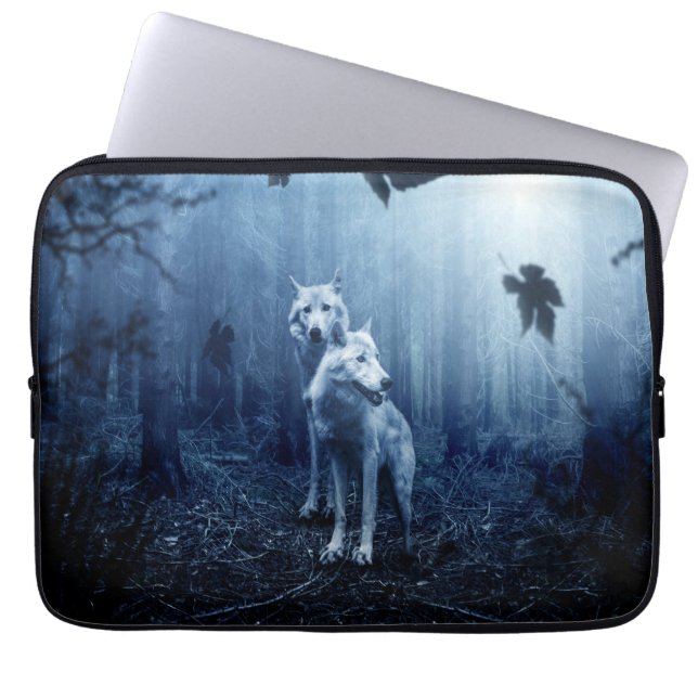 Funda Para Portátil Twilight Wolves (Frente)