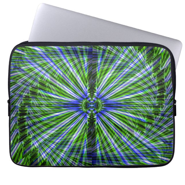 Funda Para Portátil Twirling Palm Tree... (Frente)