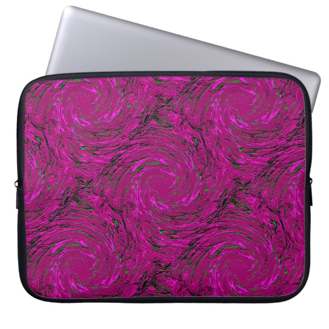 Funda Para Portátil Twirling Rosas... (Frente)