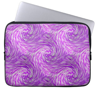 Funda Para Portátil Twirls de lavanda......