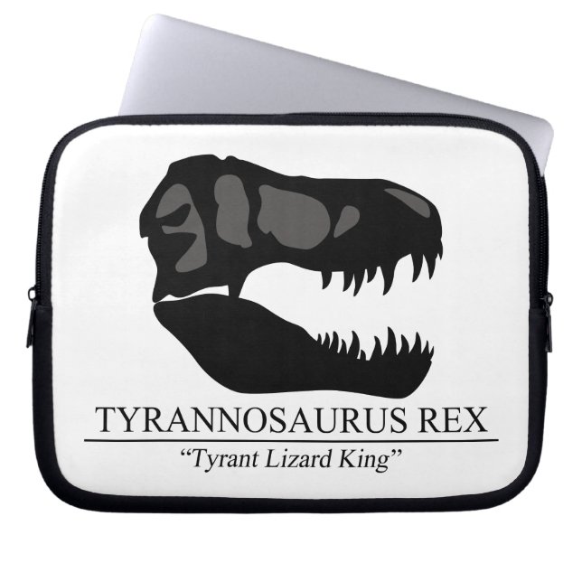Funda Para Portátil Tyrannosaurus Rex Skull (Frente)