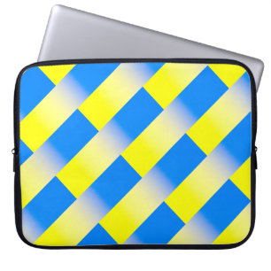 Funda Para Portátil Ucrania azul y amarilla inspiró la guerra de paz c