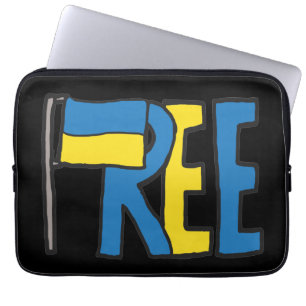 Funda Para Portátil Ucrania libre