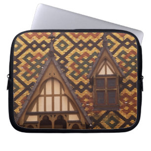 Funda Para Portátil UE, Francia, Borgoña, Côte d'Or, Beaune. Enlosado