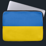 Funda Para Portátil Ukraine flag<br><div class="desc">Blue and yellow Ukraine flag design.</div>