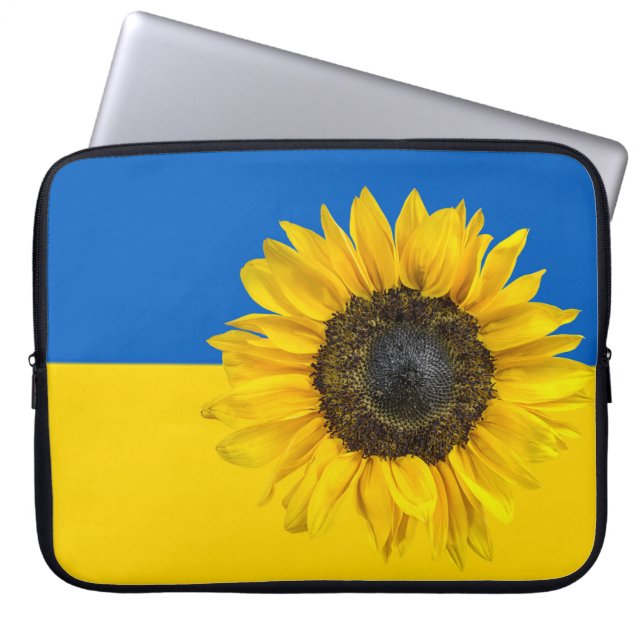 Funda Para Portátil Ukraine Sunflower (Frente)