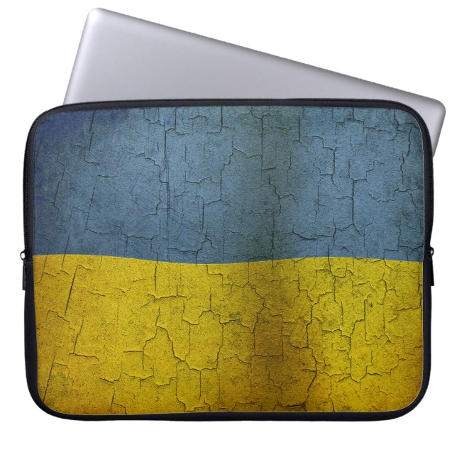 Funda Para Portátil Ukrainian flag (Frente)